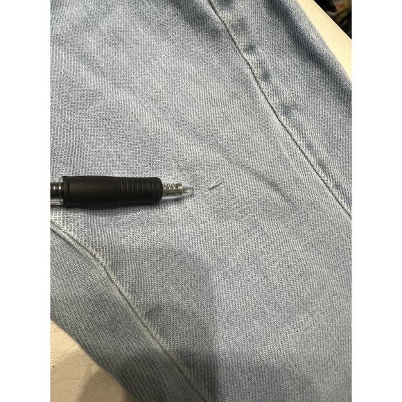 Chloe Denim Overalls Jumper Jeans Girls Kids 5 Blue Pants - Picture 14 of 15